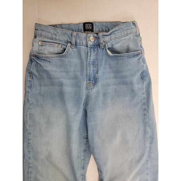 BDG Jeans Womens Sz 28 Stretch Cowboy Jeans High Rise Wide Leg Western Y2K 90s - Picture 3 of 11